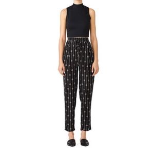B Collection by Bobeau Drawstring Trouser Pants